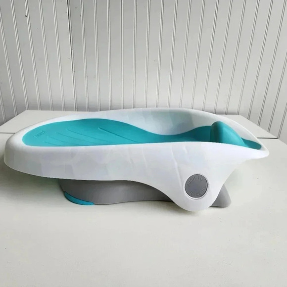 Summer Clean Rinse Baby Bather Bath Tub Infant Support Bathtime Newborn Aqua - Picture 8 of 16